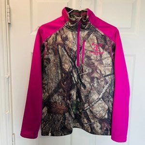 Truetimber Pink/ purple Camo Pullover Jacket Sz small